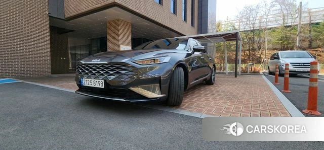 Kia K8 Hybrid 2023 Серый из Кореи, фото 2