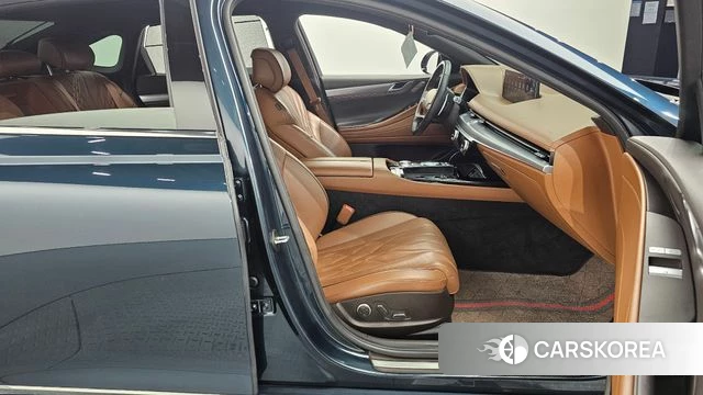 Genesis G80 (RG3) 2021 Синий нефрит из Кореи, фото 2