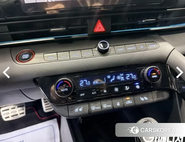 Hyundai The New Avante (CN7) 2024 Небесно-голубой из Кореи, фото 2