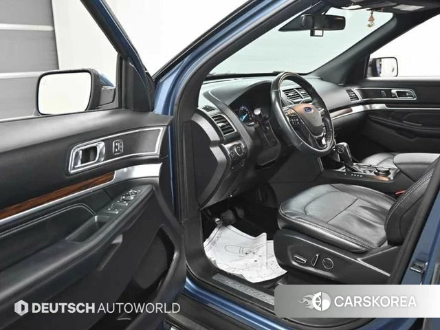 Ford Explorer 2018 Синий из Кореи, фото 2