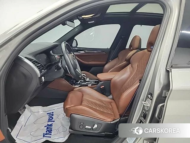 BMW X3M (G01) 2020 Серебристо-серый из Кореи, фото 2