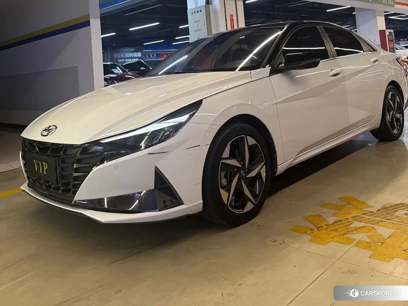 Hyundai Elantra 2021 Белый из Китая, фото 2