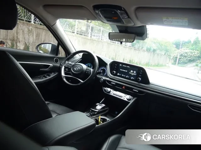 Hyundai Sonata Hybrid (DN8) 2021 Белый из Кореи, фото 2