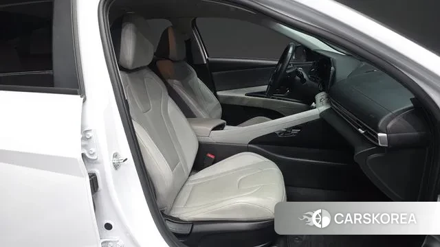 Hyundai Avante Hybrid (CN7) 2021 Белый из Кореи, фото 2