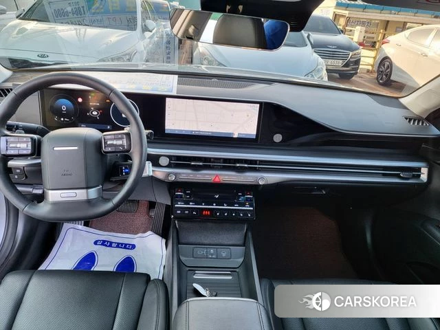 Hyundai Grandeur (GN7) 2024 Серебристо-серый из Кореи, фото 2