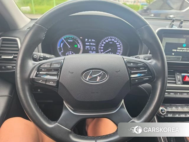 Hyundai Grandeur IG Hybrid 2019 Белый из Кореи, фото 2