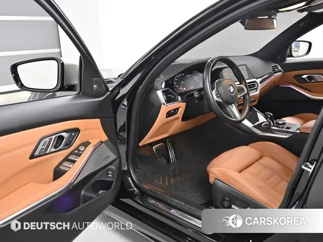 BMW 3 Series (G20) 2021 Черный из Кореи, фото 2