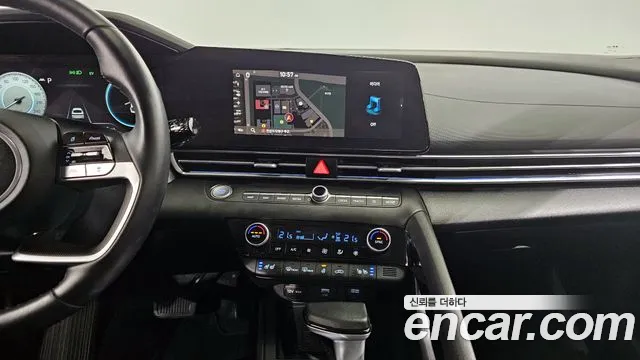 Hyundai Avante Hybrid (CN7) 2023 Серый из Кореи, фото 2