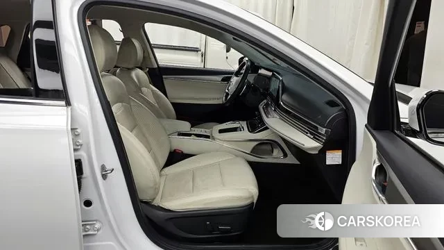 Hyundai The New Grandeur IG Hybrid 2022 Белый из Кореи, фото 2