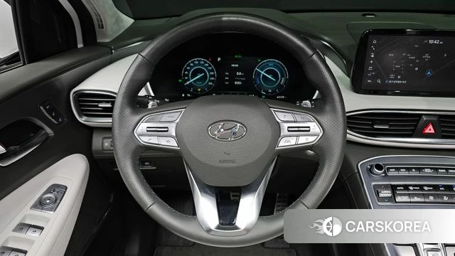 Hyundai The New Santa Fe 2022 Белый из Кореи, фото 2