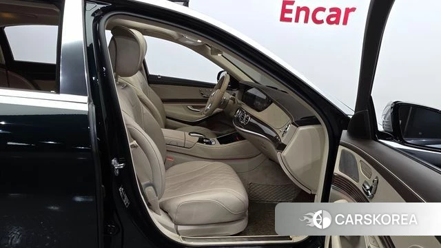 Mercedes-Benz S-Class W222 2019 Темно-зеленый из Кореи, фото 2