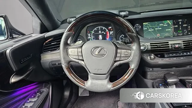 Lexus LS500 5th generation 2019 Черный из Кореи, фото 2