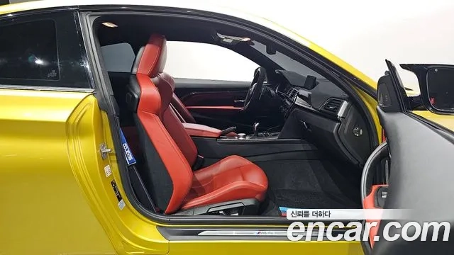 BMW M4 (F82) 2018 Желтый из Кореи, фото 2
