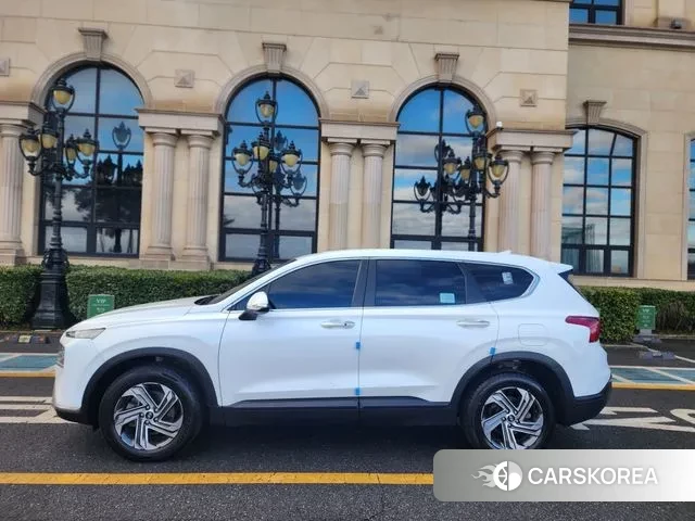 Hyundai The New Santa Fe 2021 Белый из Кореи, фото 2