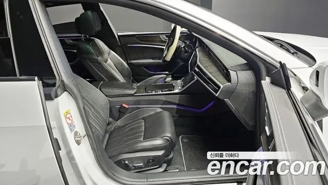 Audi A7 (4K) 2020 Белый из Кореи, фото 2