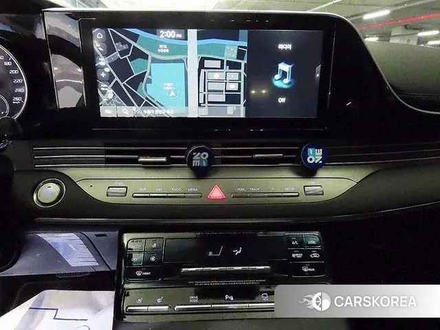 Hyundai The New Grandeur IG Hybrid 2022 Черный из Кореи, фото 2