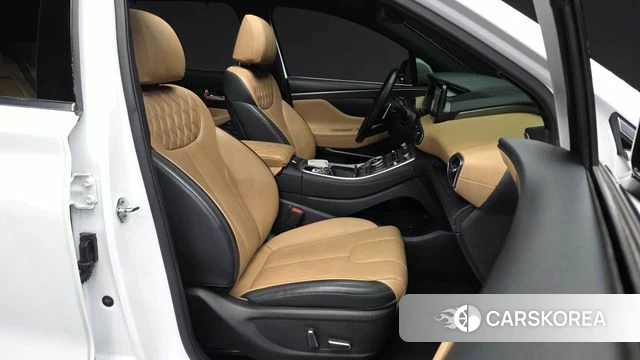 Hyundai The New Santa Fe 2021 Белый из Кореи, фото 2