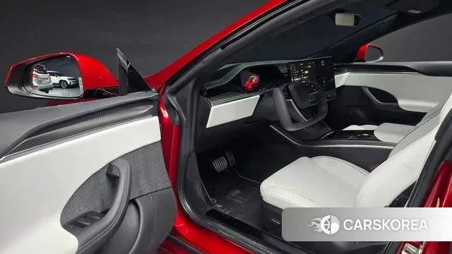 Tesla Model S 2023 Красный из Кореи, фото 2