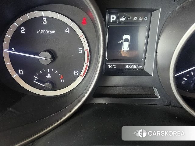 Hyundai Santa Fe The Prime 2018 Белый из Кореи, фото 2