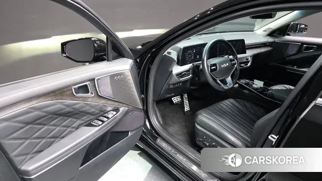 Kia K8 Hybrid 2023 Черный из Кореи, фото 2