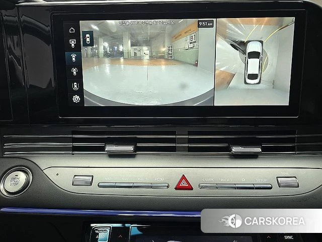 Hyundai The New Grandeur IG Hybrid 2021 Черный из Кореи, фото 2