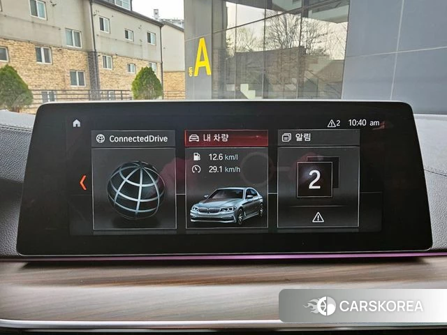 BMW 5 Series (G30) 2018 Черный из Кореи, фото 2