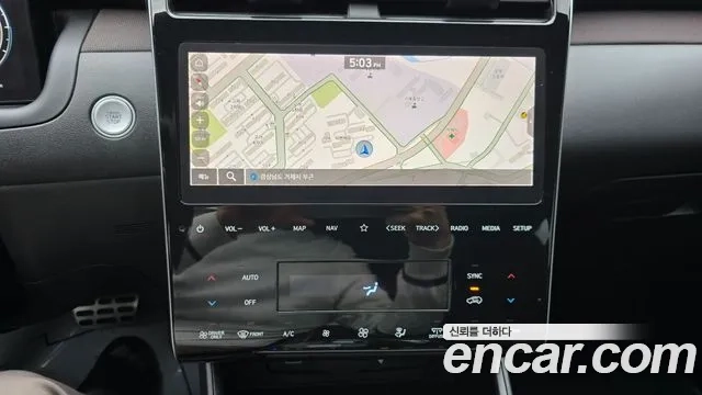 Hyundai Tucson Hybrid (NX4) 2021 Серый из Кореи, фото 2