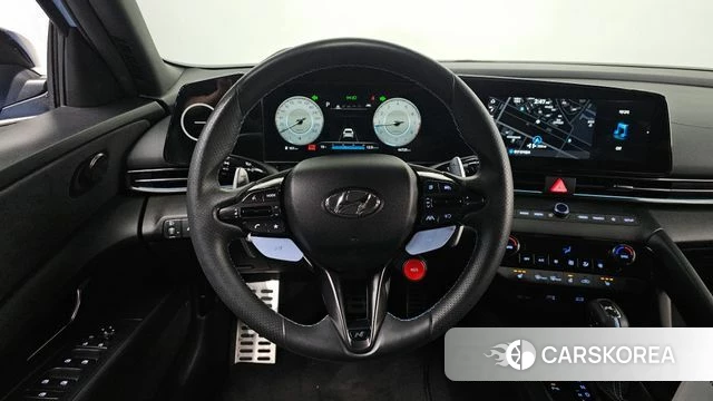 Hyundai Avante (CN7) 2021 Небесно-голубой из Кореи, фото 2