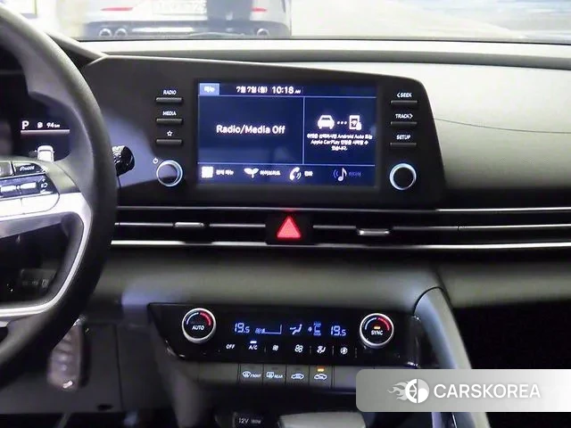 Hyundai Avante Hybrid (CN7) 2021 Серый из Кореи, фото 2