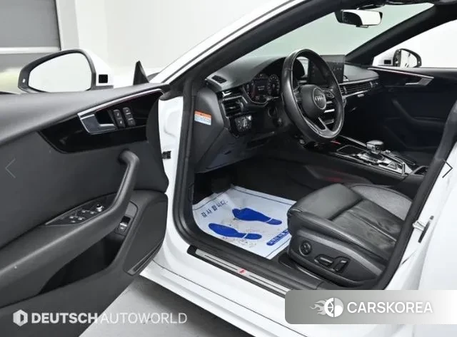 Audi A5 (F5) 2020 Белый из Кореи, фото 2