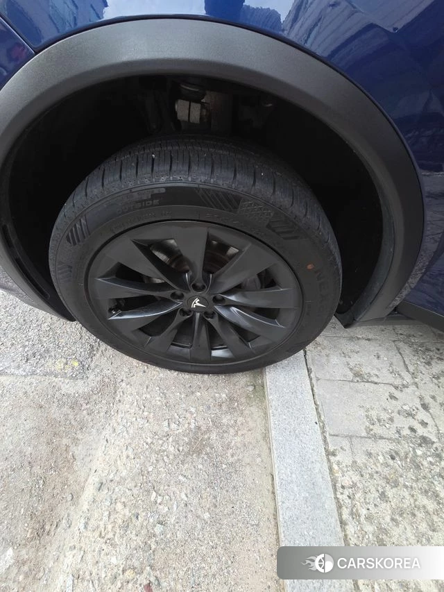 Tesla Model X 2018 Синий из Кореи, фото 2