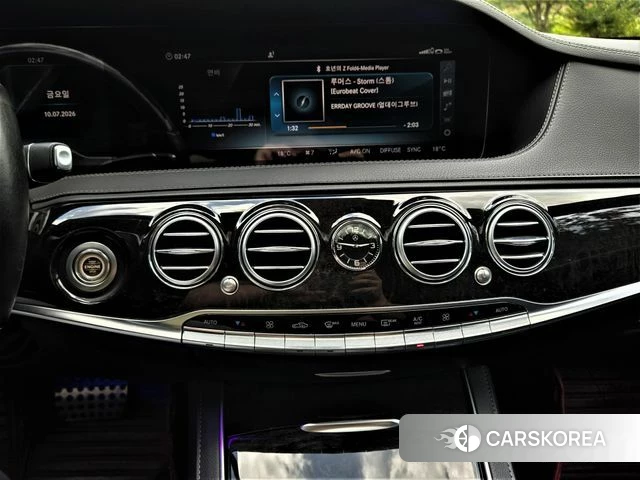 Mercedes-Benz S-Class W222 2018 Черный из Кореи, фото 2