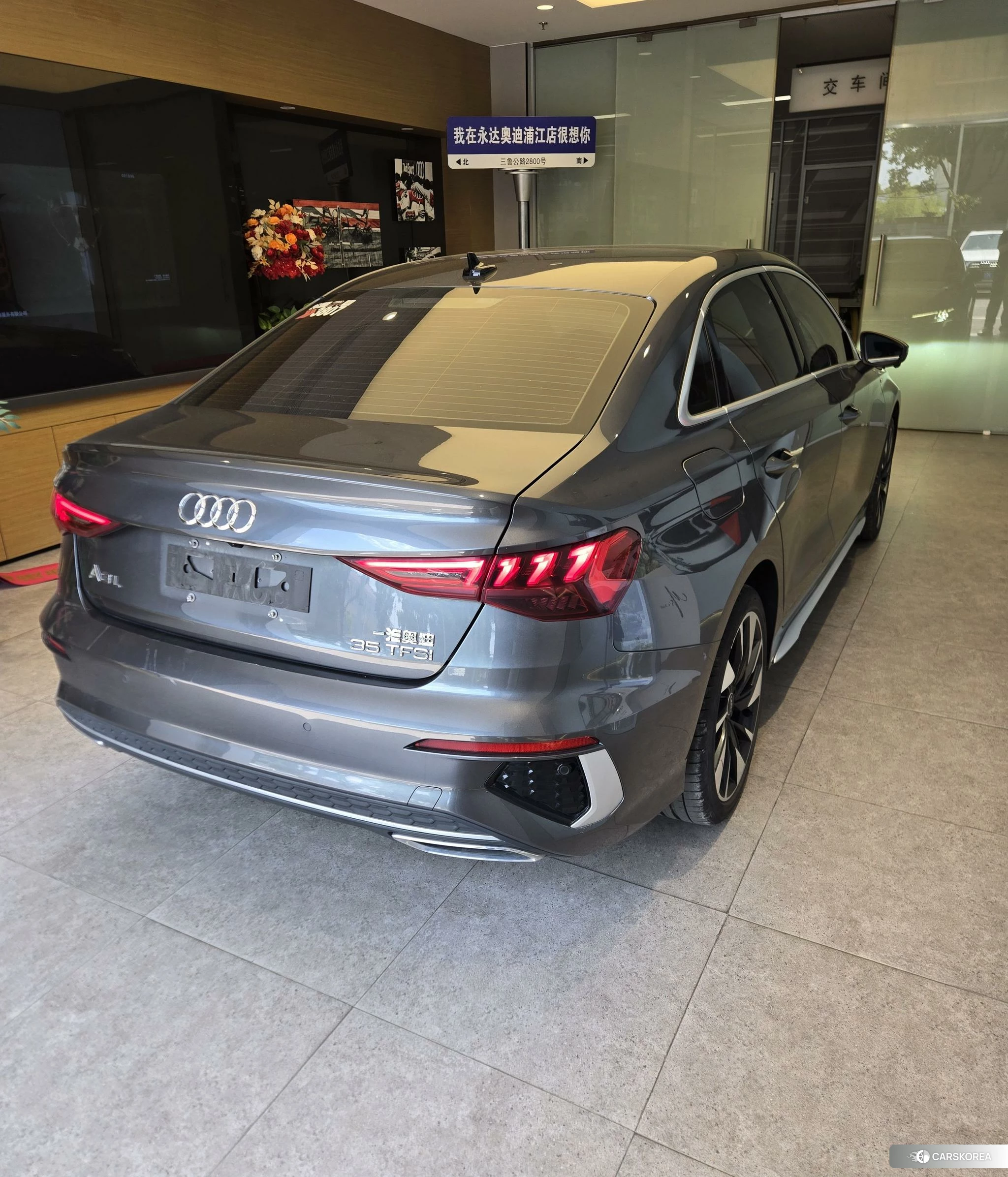 Audi A3 2022 Темно-серый из Китая, фото 2