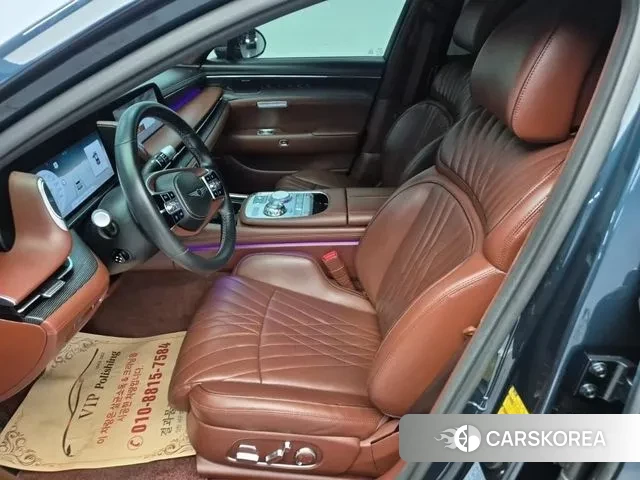 Genesis G90 (RS4) 2023 Темно-зеленый из Кореи, фото 2