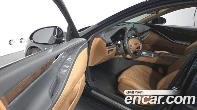 Genesis G80 (RG3) 2020 Синий нефрит из Кореи, фото 2