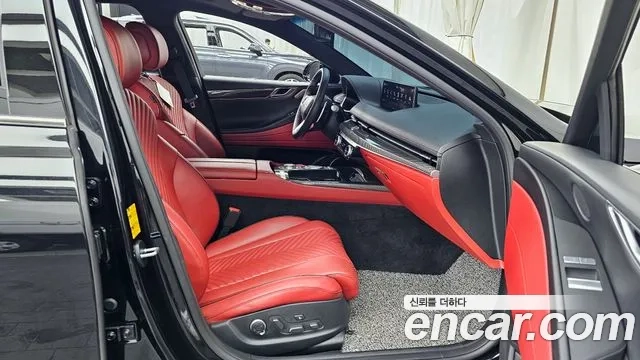 Genesis G80 (RG3) 2022 Черный из Кореи, фото 2