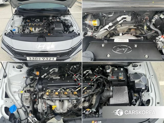 Hyundai The New Avante (CN7) 2024 Серебристо-серый из Кореи, фото 2