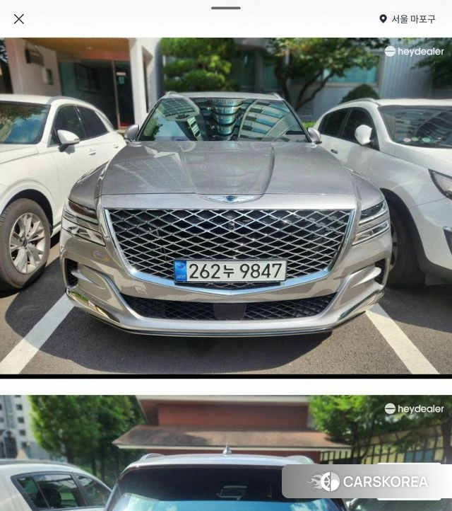 Genesis GV80 2022 Серебряный из Кореи, фото 2