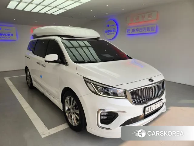 Kia The New Carnival 2018 Белый из Кореи, фото 2