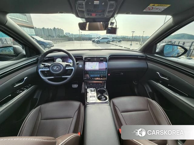 Hyundai Tucson (NX4) 2021 Черный из Кореи, фото 2