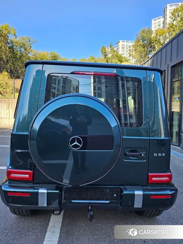 Mercedes-Benz G-Class W463b 2023 Темно-зеленый из Кореи, фото 2