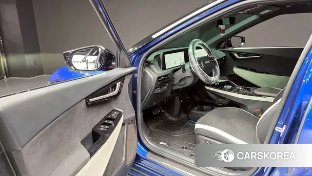 Kia EV6 2022 Синий из Кореи, фото 2