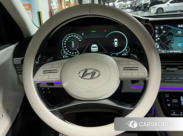 Hyundai The New Grandeur IG Hybrid 2021 Белый из Кореи, фото 2