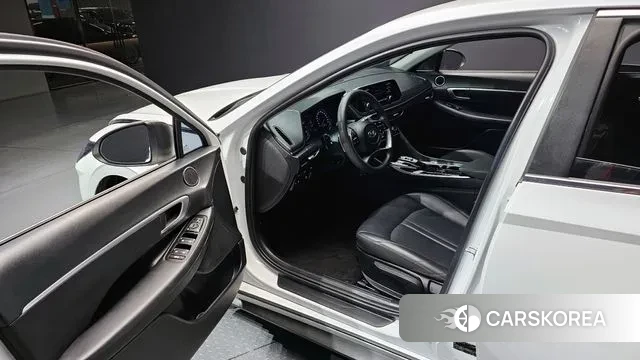 Hyundai Sonata (DN8) 2021 Белый из Кореи, фото 2