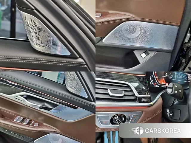 BMW 7 Series (G11) 2022 Черный из Кореи, фото 2