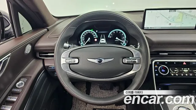 Genesis GV80 2023 Синий из Кореи, фото 2