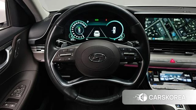 Hyundai The New Grandeur IG Hybrid 2020 Белый из Кореи, фото 2