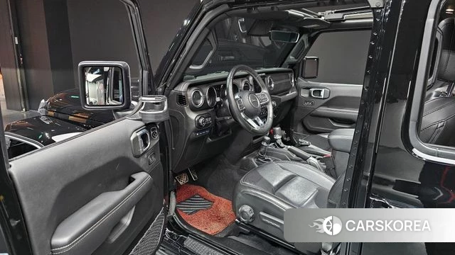 Jeep Wrangler (JL) 2022 Черный из Кореи, фото 2