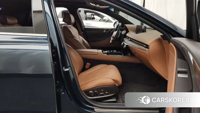 Genesis G80 (RG3) 2023 Темно-зеленый из Кореи, фото 2