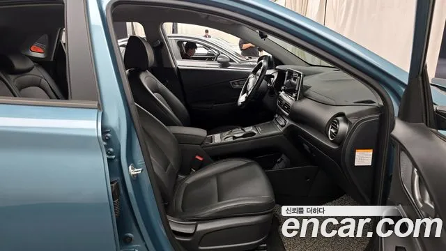 Hyundai Kona Electric 2019 Синий нефрит из Кореи, фото 2